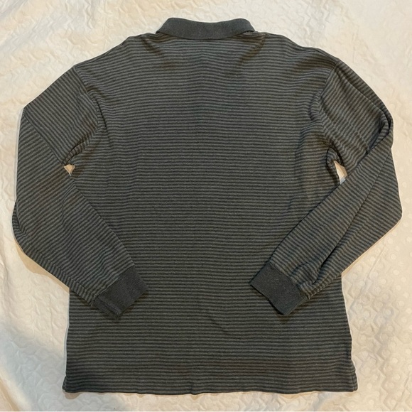 Polo by Ralph Lauren Men's Gray Striped Shirt - Picture 7 of 7